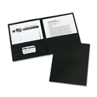 Avery Two-Pocket Portfolios, Embossed Paper, 30-Sheet Capaci...