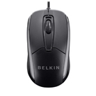 Belkin 3 Button Wired USB Optical Mouse for Desktop, Laptop,...