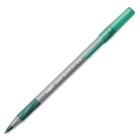 BIC Ultra Round Stic Grip Ball Point Pen, Green Ink, Medium ...