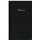 Blueline Memo Pad, Black, 6.75 x 4 Inches, 100 Pages (A385)
