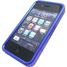 Body Glove Vibe Hard Shell Cover for iPhone 4, Blue [Wireles...