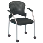 BREEZE w/ CASTERS FS8270 STACK SIDE CHAIR