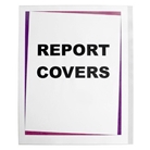 C-Line Clear Polypropylene Report Covers, For Use with Slide...