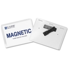 C-Line Magnetic Name Badge Holder Kit, Horizontal, 4 x 3 Inc...