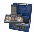 Carl Heavy Duty Security Box/ Dual Lock with Removable Cash/...