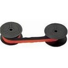 Calculator Ribbon, C-Wind Spool, Nylon, Black/Red EXP25103
