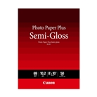 Canon Photo Paper Plus Semi-Gloss 8" x 10" (50 Sheets) (SG-2...