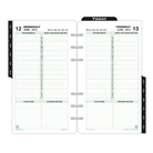 Day-Timer 1-Page-Per-Day Refill, Portable Size, 3.75 x 6.75 ...