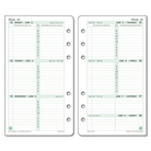 Day-Timer Portable 2 Page-Per-Week Organizer Refill, July 20...