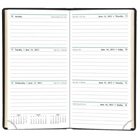 Day-Timer Slim Weekly Planner, Black, 3.375 x 6.25 Inches, J...