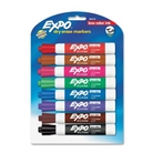 Expo Low Odor Chisel Tip Dry Erase Markers, 8 Colored Marker...