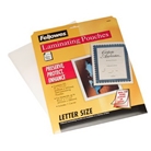 Fellowes 3mm Letter Laminating Pouches, 25 Pack (52005)