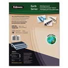 Fellowes 5240001 Earth Series Recycled Binding Covers, Lette...