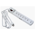 Fellowes 7 Outlet Surge Protector with Phone Protection (99014)
