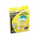 Fellowes 90661 - Two-Sided CD/DVD Sleeve Refills for Softwor...