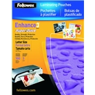 Fellowes Glossy SuperQuick Laminating Pouches, Letter Size, ...
