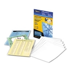 Fellowes Self-Adhesive Sheets, Letter Size, 3 mil, 10 Pack (...