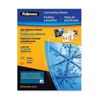 Fellowes Self-Adhesive Sheets, Letter Size, 3 mil, 50 Pack (...