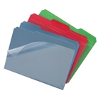 Find It Clear View File Folder with Clear Front Sheet, Pack ...
