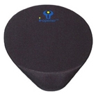 i-Opener Mouse Pad with Wrist Rest MousePad Gel Cushion (BLACK)