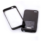 Kensington PowerGuard Battery Case for iPhone 4 - Black - Fi...
