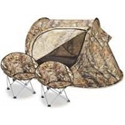Kids' Tent and 2 Chairs by Lucky Bums - Camouflage - Great f...