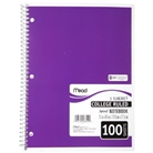 Mead Spiral Notebook, College Ruled, 1 Subject, 8.5 x 11, 10...