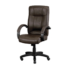 ODYSSEY BROWN LE9406BRN LEATHER EXECUTIVE CHAIR