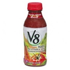 Office Snax OFX13804 V-8 Vegetable Juice 12 oz Bottle 12 Box