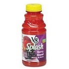 Office Snax OFX14653 V-8 Splash Berry Blend 16 oz Bottle 12 Box