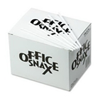 Office Snax OFXSTR5 Plastic Stir Sticks 5" Plastic White