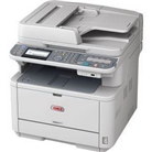 Okidata 62438701 Laser Fax Copier Printer Clear Scanner Net ...