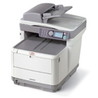 Okidata C3530N Color Laser Fax Copier Printer & Scanner with...