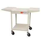 Overhead Projector Cart - 22 1/2 x 19 3/4 x 39 inches - Black
