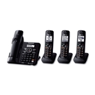 Panasonic KX-TG6644B DECT 6.0 Cordless Phone with Answering ...
