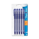 Paper Mate 300 Stick Medium Point Ballpoint Pens, 5 Blue Ink...
