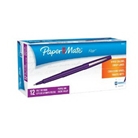 Paper Mate Flair Point-Guard Porous Point Pens, 12 Purple Pe...
