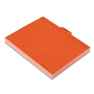 Pendaflex 2051 Salmon colored charge-out guides, top out tab...