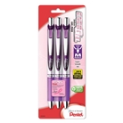 Pentel EnerGel Deluxe RTX Gel Ink Pens, 0.7 Millimeter Metal...