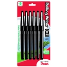 Pentel Rolling Writer Roller Ball Pen, Medium Line, Black In...