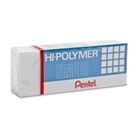 Pentel Super Hi-Polymer Eraser, Large, Nonabrasive, White (P...