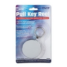 PMC04990 Pull Key Reel Wearable Key Organizer, Stainless Steel
