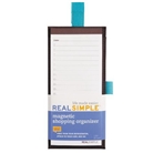 Real Simple Notepad Shopping Organizer, Brown (57037)