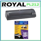Royal PL-2112 12-Inch Hot Roller Laminating Machine + Lamina...
