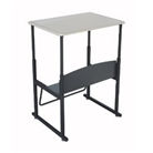 Safco AlphaBetter Desk, 28 by 20 Standard Top without Book B...