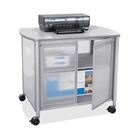 Safco Impromptu Deluxe Machine Stand with Doors, Gray (1859G...