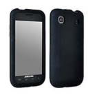 SAMSUNG Galaxy S VIBRANT T959 (T-Mobile) Black Gel Soft Skin Case