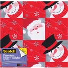 Scotch Gift Wrap, Snowflaked Pals Pattern, 25-Square Feet, 3...