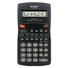 Sharp EL-500WWBK Fraction Calculator with Advanced Direct Al...