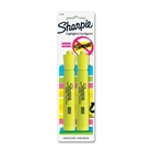 Sharpie Accent Gel Highlightes, Fluorescent Yellow, 2 Highlighters  (1780473) 